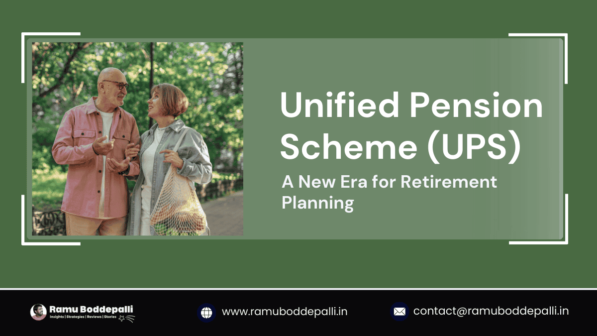 Unified Pension Scheme: A New Era for Retirement Planning